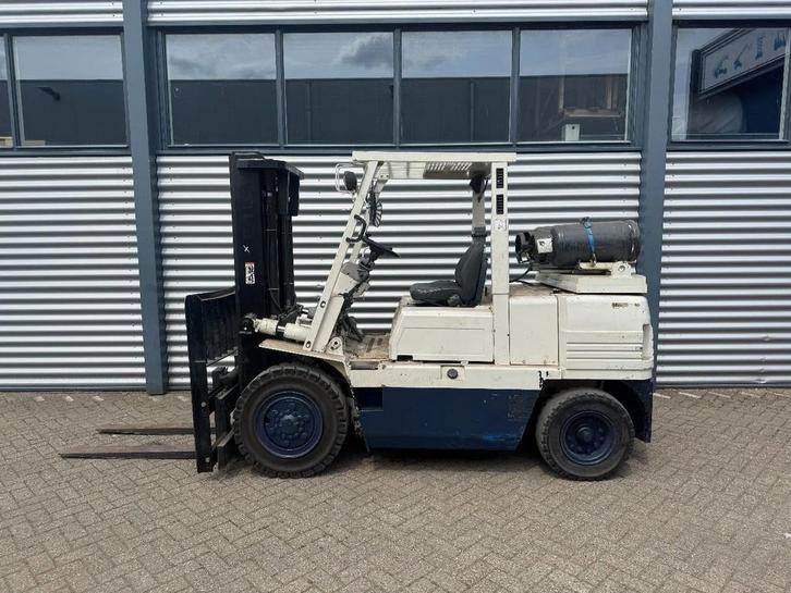 Komatsu FG 45 Heftruck LPG 4500KG (bj 1990), Zakelijke goederen, Machines en Bouw | Heftrucks en Intern transport, Heftruck, LPG