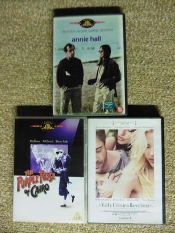 Woody Allen dvd Pakket (3dvd's = 10 euro) beschikbaar voor biedingen