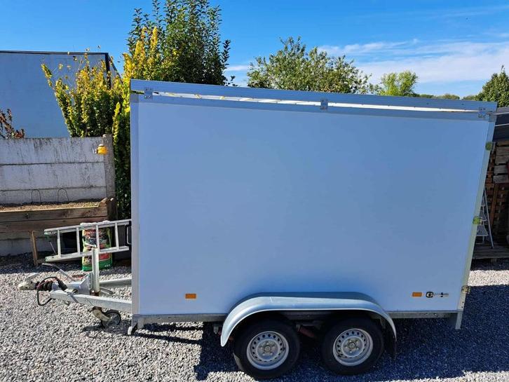 HAPERT bestelwagen met aanhangwagen, Auto diversen, Aanhangers en Bagagewagens, Zo goed als nieuw, Ophalen