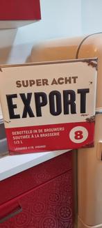 Export super acht reclame bord nieuw, Ophalen of Verzenden