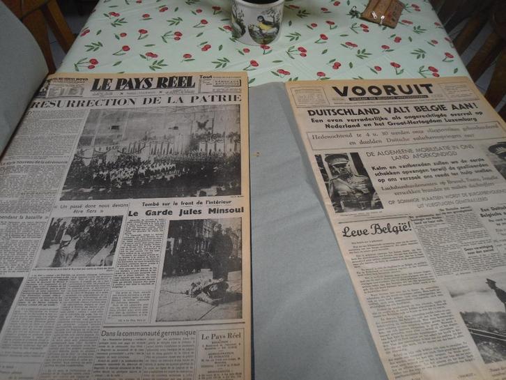 2 Grands Livres ( 57 CM ) Propagande Allemande., Collections, Objets militaires | Seconde Guerre mondiale, Autres, Enlèvement ou Envoi