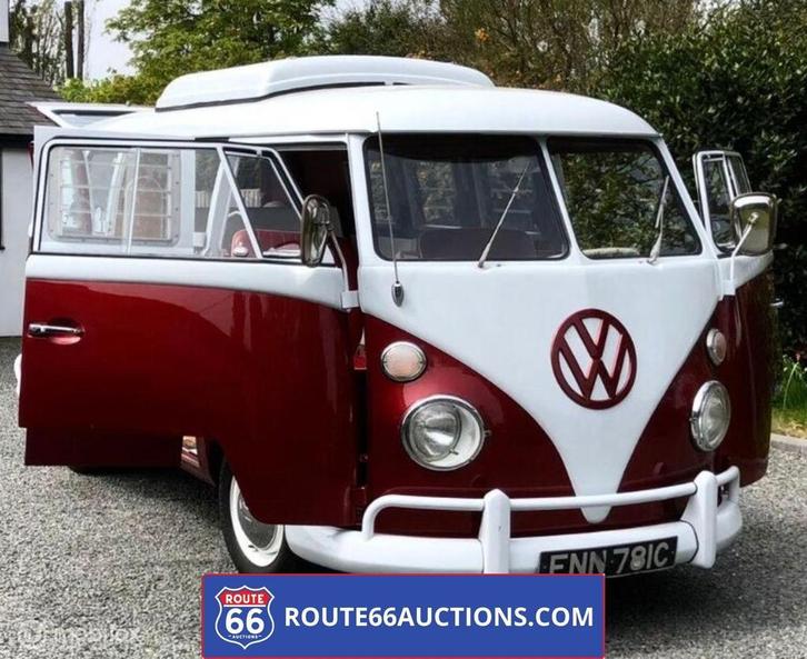 Volkswagen T1 | 1965 | Route 66 Auctions, Auto's, Oldtimers, Bedrijf, Te koop, Volkswagen, Benzine, Overige carrosserie, Handgeschakeld