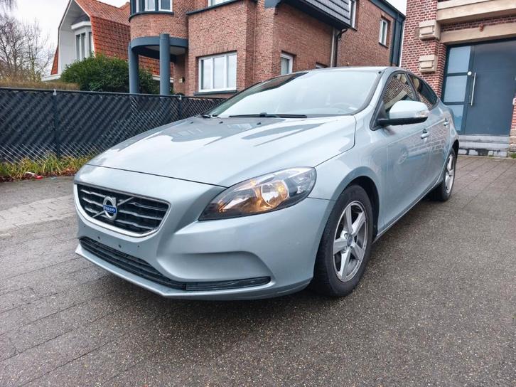 volvo v40, Auto's, Volvo, Bedrijf, Te koop, V40, Diesel, Euro 5, 5 deurs, Handgeschakeld, Blauw, Grijs, Stof, Dealer onderhouden