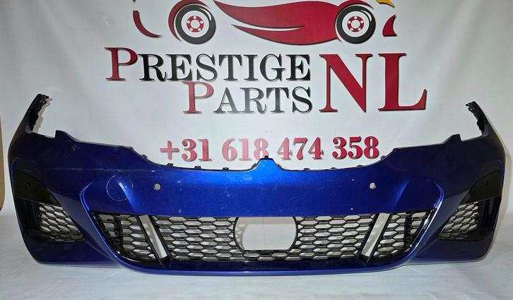 BMW 3 SERIE G20 G21 M335I M340I 4xPDC ORGINEEL VOORBUMPER, Auto-onderdelen, Carrosserie, Bumper, BMW, Voor, Gebruikt, Herkomst onderdeel bekend