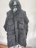 Defcon 5 zwarte militaire jas Nieuw, Kleding | Heren, Nieuw, Overige maten, Zwart