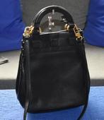 Delvaux Roseau zwart Leer, Ophalen, Gebruikt, Zwart, Schoudertasje