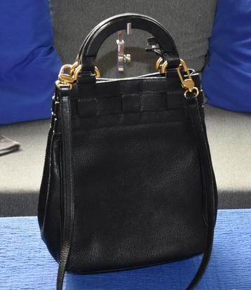 Delvaux Roseau zwart Leer beschikbaar voor biedingen