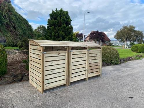 Gloednieuwe Houten Containerbergingen, Tuin en Terras, Bergingen en Tuinkasten, Nieuw, Containerberging, Hout, Ophalen of Verzenden