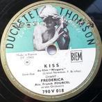 Frederica ‎– Judas / Kiss - 10", 78 RPM, Cd's en Dvd's, Vinyl | Pop, 10 inch, Voor 1960, Gebruikt, Ophalen of Verzenden