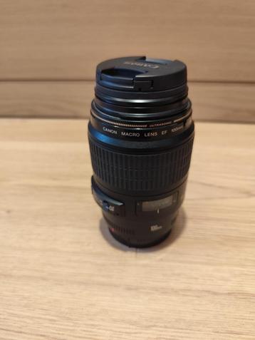 canon 100mm macro lens 1:2.8 EF beschikbaar voor biedingen