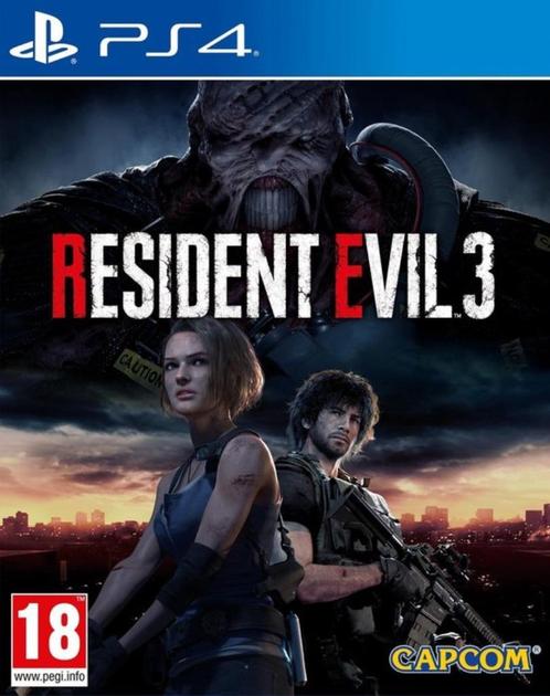 Resident Evil 3, Games en Spelcomputers, Games | Sony PlayStation 4, Zo goed als nieuw, Avontuur en Actie, 1 speler, Vanaf 18 jaar