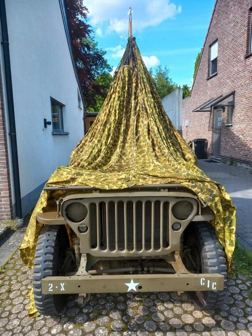 Army Stuk koepel US cargo parachute Jeep Willys., Verzamelen, Militaria | Algemeen, Ophalen of Verzenden
