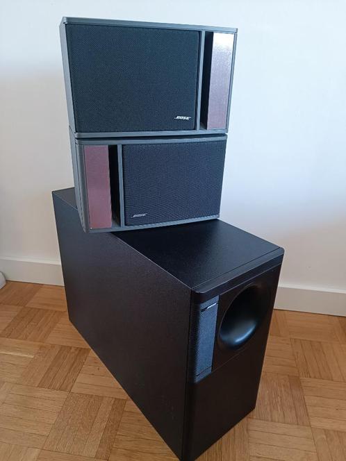 Bose Acoustimass & Bose 141, TV, Hi-fi & Vidéo, Enceintes, Comme neuf, Ensemble surround complet, 60 à 120 watts, Bose, Enlèvement