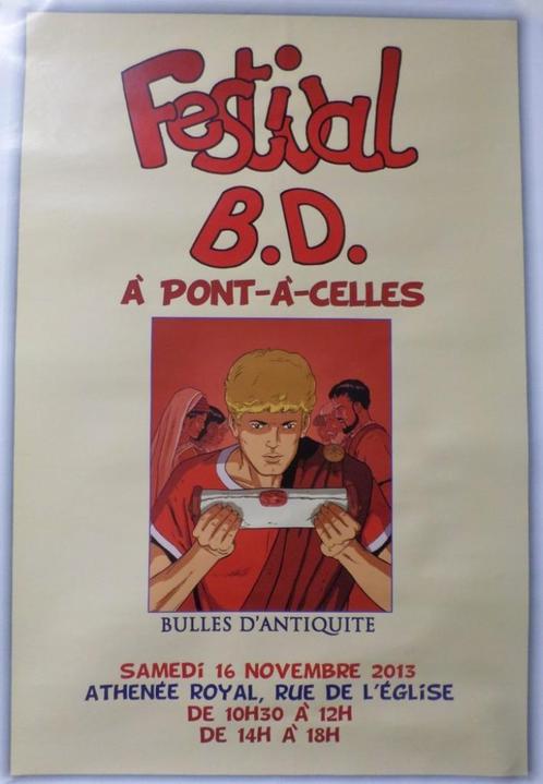 Affiche Poster d’Alix, Verzamelen, Stripfiguren, Zo goed als nieuw, Plaatje, Poster of Sticker, Overige figuren, Ophalen