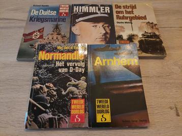 Tweede Wereldoorlog 5 boeken  beschikbaar voor biedingen