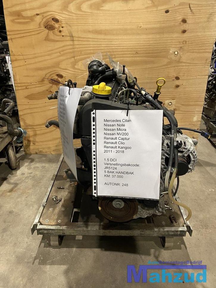 MERCEDES CITAN 1.5 CDI MOTORBLOK K9K608 K9K628, Auto-onderdelen, Motor en Toebehoren, Mercedes-Benz, Gebruikt, Ophalen of Verzenden