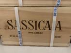Sassicaia 2018 caisse de 6 bouteilles Grand Vin Italien, Neuf, Pleine, Enlèvement, Vin rouge