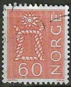 Noorwegen 1962/1965 - Yvert 445A - Zeemansknoop (ST), Postzegels en Munten, Postzegels | Europa | Scandinavië, Verzenden, Noorwegen