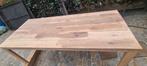 eettafel EIK MASSIEF 240X100 CM DESIGN 780€, Ophalen, 100 tot 150 cm, Eikenhout, 75 cm of meer