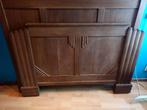 Bed art deco hoofd-voeteinde / alles aan - 50%, Antiek en Kunst, Ophalen