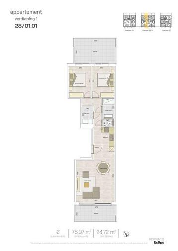 Appartement te koop in Middelkerke beschikbaar voor biedingen