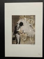 Banksy litho ( 35 X 50 cm), Ophalen of Verzenden
