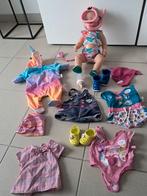 Pop Baby Born met tut, fles, schoenen, kleertjes,zwemkledij, Enlèvement ou Envoi