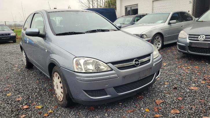 opel corsa 1.0i AL GEKEURD ROOS FORM 156000km euro 4 2004, Auto's, Opel, Bedrijf, Te koop, Corsa, ABS, Airbags, Boordcomputer