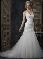 Fit & flare trouwjurk maat 34 36 38, Kleding | Dames, Ophalen of Verzenden, Nieuw, Trouwjurk