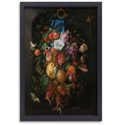 Feston de fruits et de fleurs - Jan Davidsz. de Heem canva, Maison & Meubles, Accessoires pour la Maison | Décorations murale
