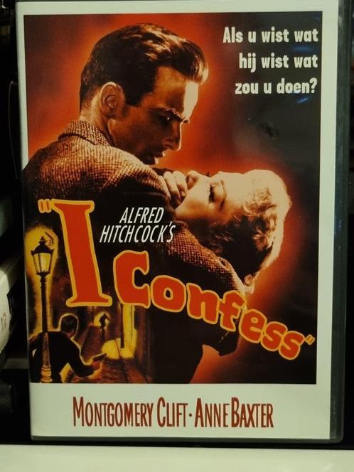 I Confess, Alfred Hitchcock, Montgomery Clift, Cd's en Dvd's, Dvd's | Klassiekers, Ophalen of Verzenden