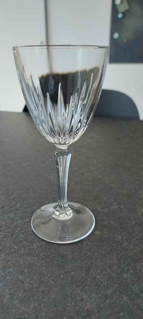 6 verres à vin vintage Cristal de Flandre « Autriche », Antiquités & Art, Antiquités | Verre & Cristal, Enlèvement ou Envoi