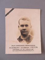 Clement Peys veldtocht 1940 Weerstander K.L Buchenwald 1945, Verzamelen, Verzenden, Overige soorten, Foto of Poster