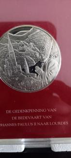 Zilveren medaille Sterling, Postzegels en Munten, Ophalen of Verzenden