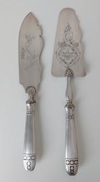 Couverts de service en métal argenté, Antiquités & Art, Enlèvement ou Envoi