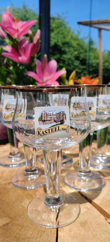 23xBierglazen (Kasteelbier,St. Sixtus,BrugseTrippel,Tuborg) beschikbaar voor biedingen