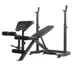 Tunturi WB50 (verstelbare fitnessbank + halterbank), Sport en Fitness, Fitnessmaterialen, Ophalen, Zo goed als nieuw, Benen, Fitnessbank