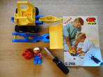 Duplo 2910 - Toolo - 4-wielen draaikraan en graver, Kinderen en Baby's, Speelgoed | Duplo en Lego, Ophalen of Verzenden, Zo goed als nieuw