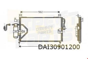 Daihatsu Charade (1.3i) / Gran Move (1.5i / 1.6i) condensor 