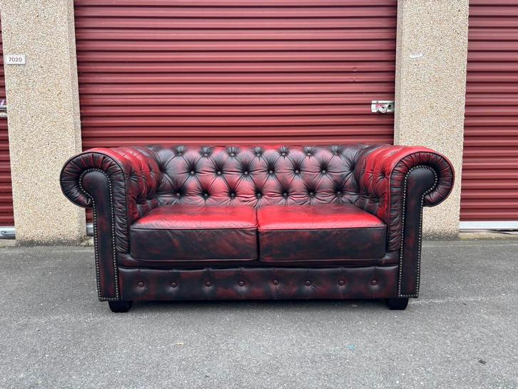 Canapé Chesterfield, Maison & Meubles, Canapés | Sofas & Chaises Longues, Comme neuf, Deux personnes, 150 à 200 cm, 75 à 100 cm