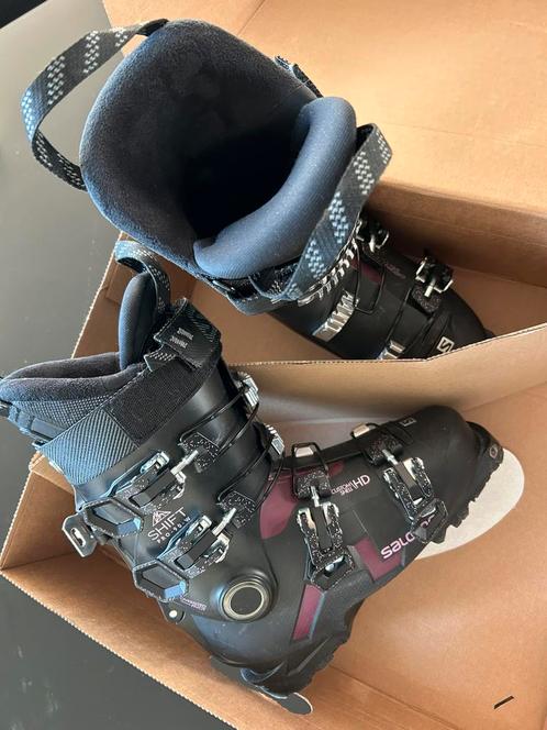 Salomon Skischoenen Shift Pro 90 W At Black Burgendy, Sport en Fitness, Skiën en Langlaufen, Zo goed als nieuw, Ski, Salomon, Ophalen