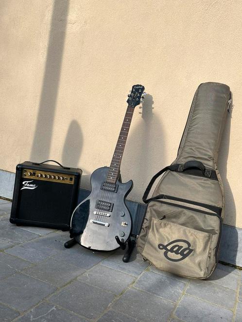 Beginner set - Epiphone Special II + hoes + Fame versterker, Musique & Instruments, Instruments à corde | Guitares | Électriques