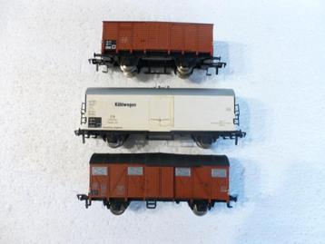 TRAINS HO, Enlèvement ou Envoi, Fleischmann, Wagon, Courant continu