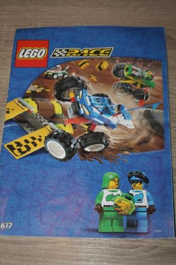 Lego Race , bouwboek 6617 , goede staat