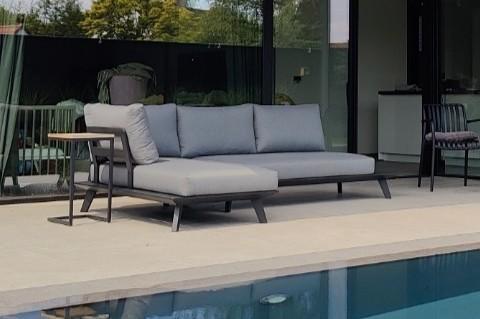 Prachtige lounge - Bristol - nieuwstaat + hoes, Tuin en Terras, Tuinsets en Loungesets, Zo goed als nieuw, Loungeset, Aluminium