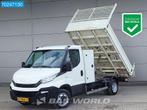 Iveco Daily 35C12 Kipper met kist Euro6 3500kg trekhaak Tipp, Autos, Camionnettes & Utilitaires, Vitres électriques, 120 ch, 3500 kg