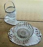 set de 2 pièces verre, Enlèvement ou Envoi