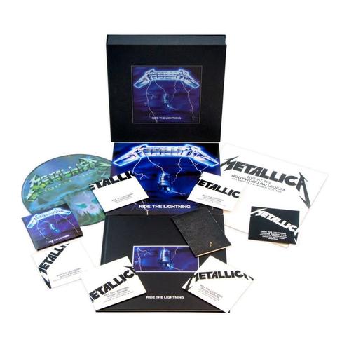 6Cd+Dvd+Vinyl 3LP Metallica Ride The Lightning Box Set NEW, CD & DVD, CD | Rock, Neuf, dans son emballage, Pop rock, Enlèvement ou Envoi