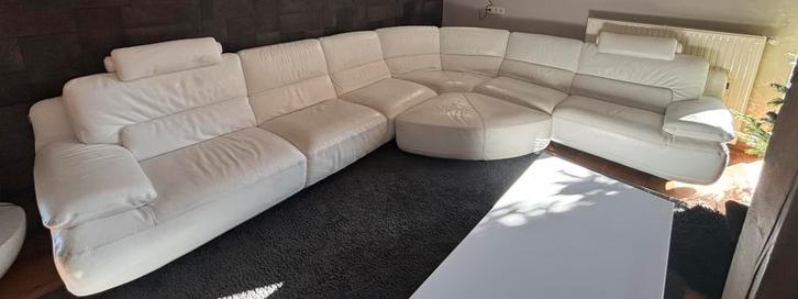 Canapé d’angle Chateau d’Ax, Huis en Inrichting, Zetels | Zetels, Zo goed als nieuw, Leer, Ophalen