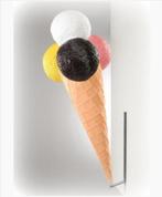 Suspension à glace XL 150 cm - Crème glacée en polyester ave